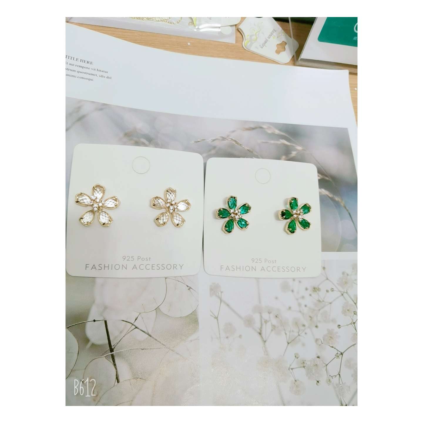 Petals 🌸 Earrings Application Scenario