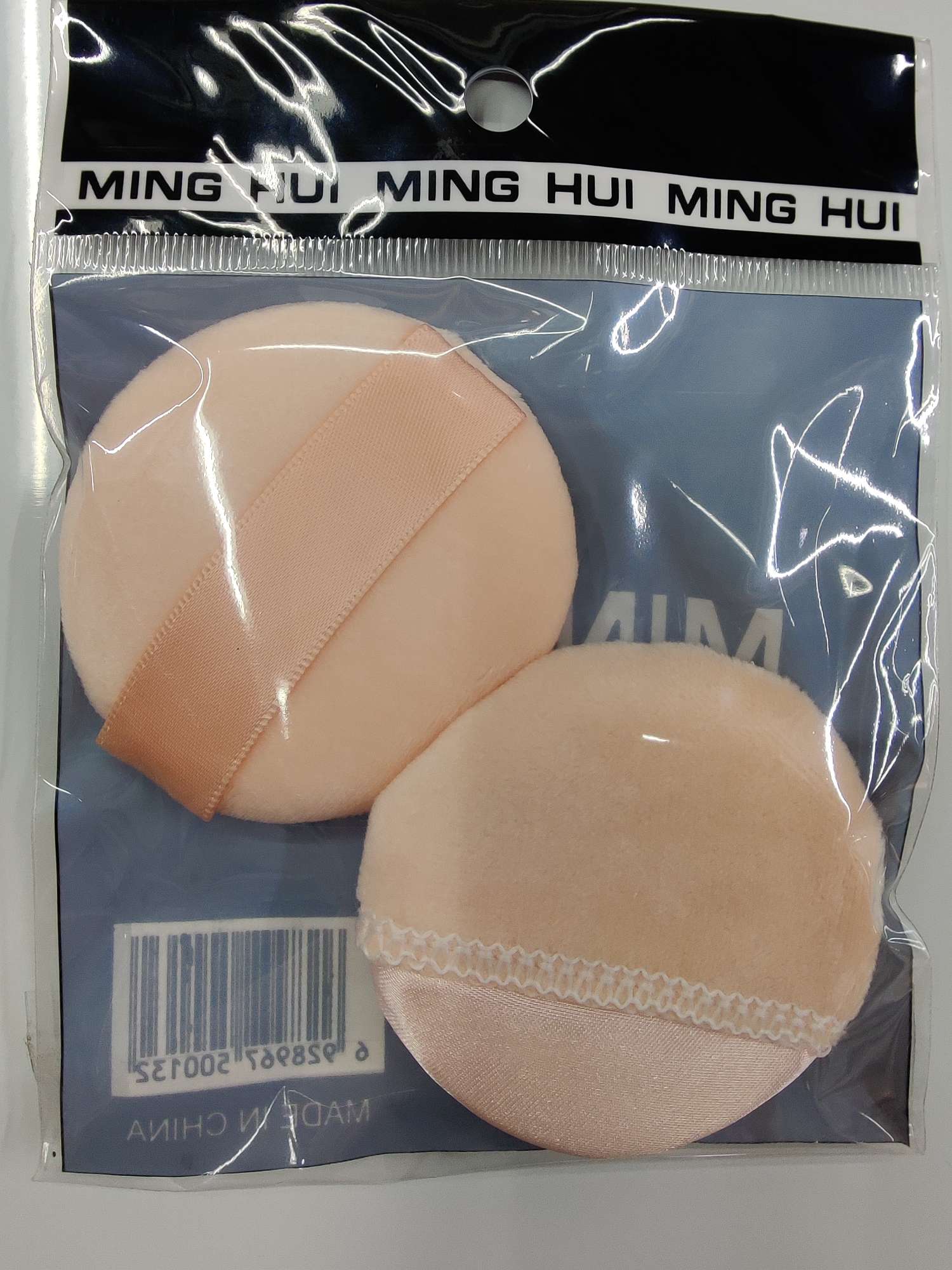 Cotton puff 6cm ribbon sleeve thumbnail