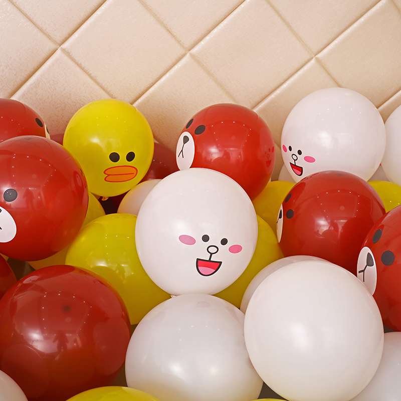 2.8-gram mixed picture balloon