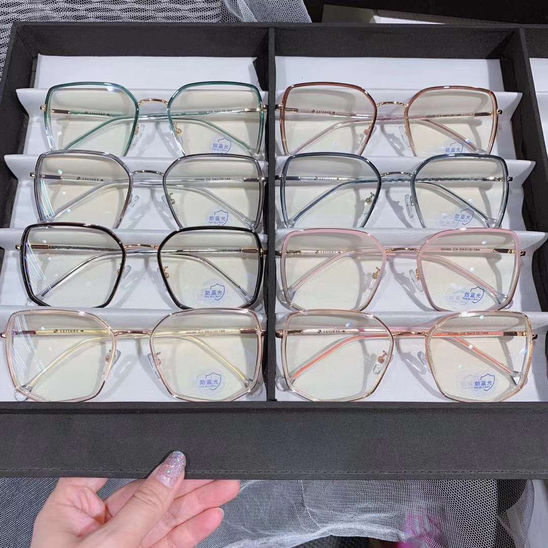 Ting 6 full frame TR ultra light frame anti-blue light goggles finished