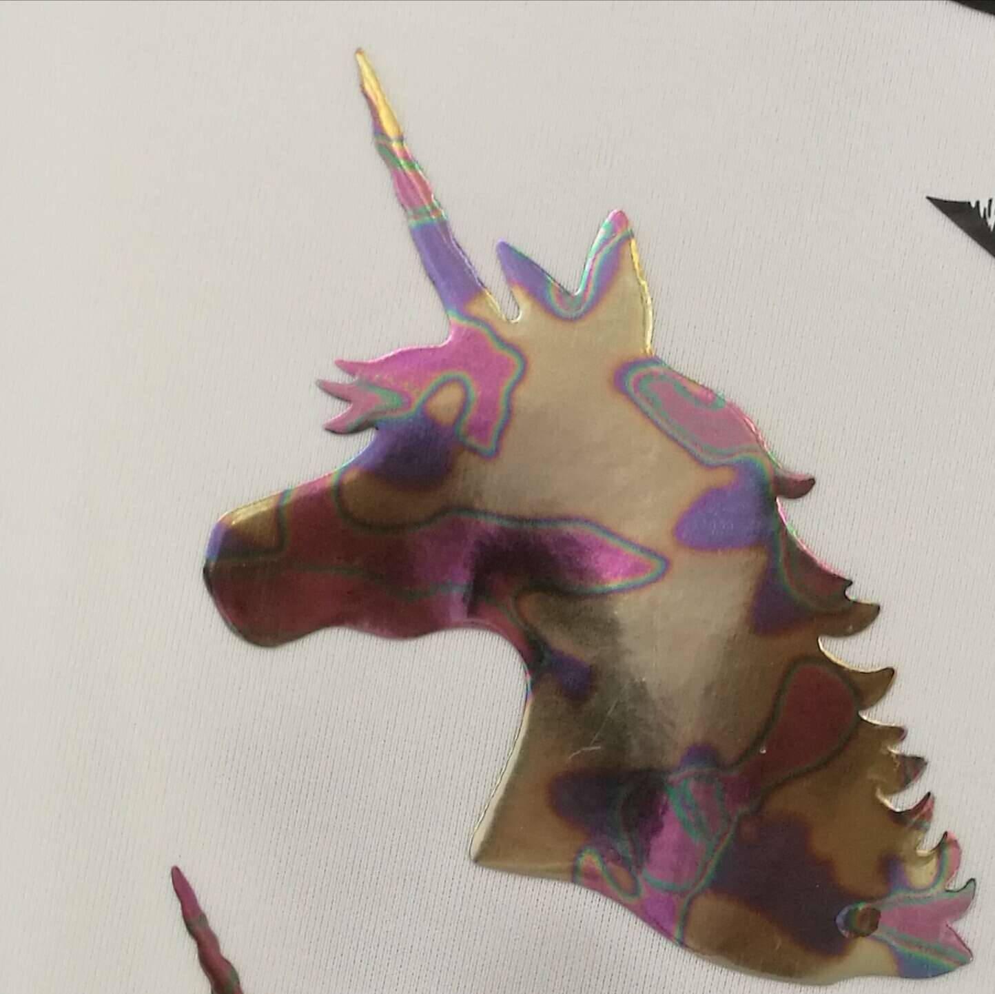 Unicorn laser engraving film heat transfer hot stamping and hot stamping graphics undefined