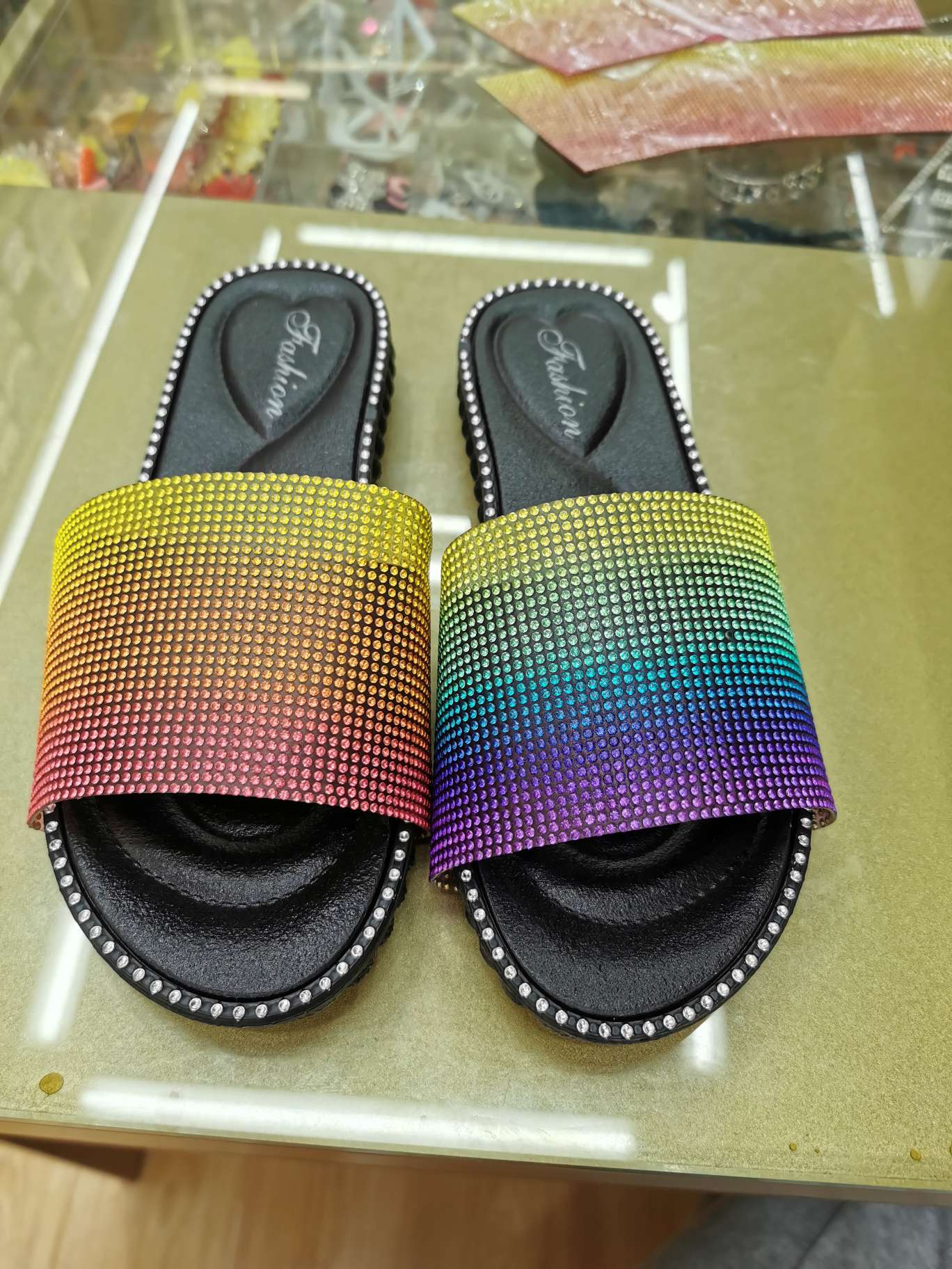 Gradient upper Rainbow gradient upper decoration