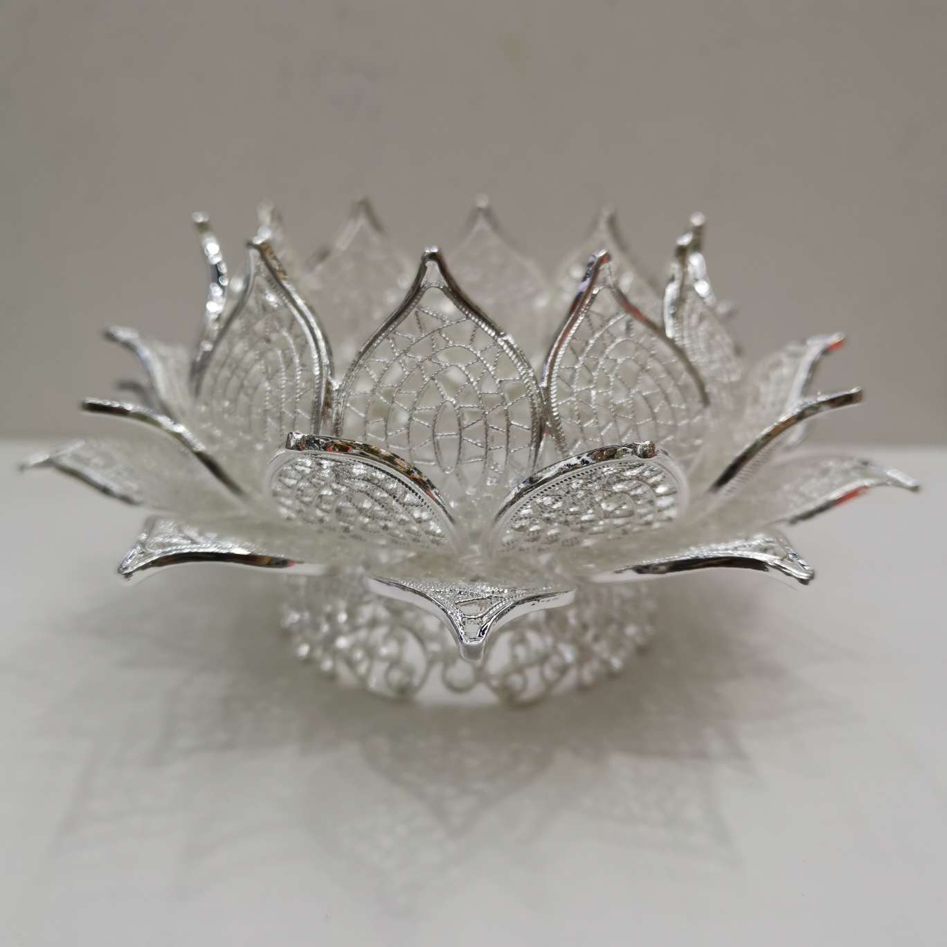 Antique accessories, lotus crown, copper accessories hair hairpin, high - security hair comb. thumbnail