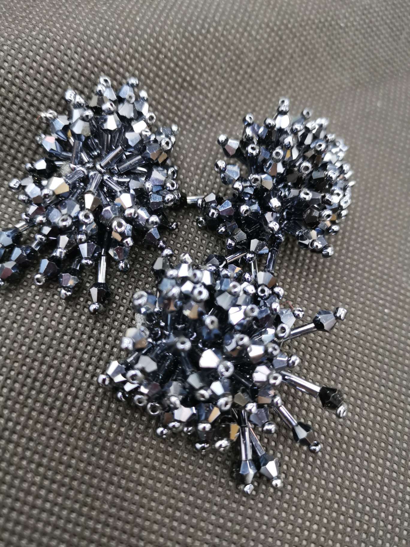 Creative earrings, Hengyang bead jewelry accessories, DIY Internet celebrity bestsellers