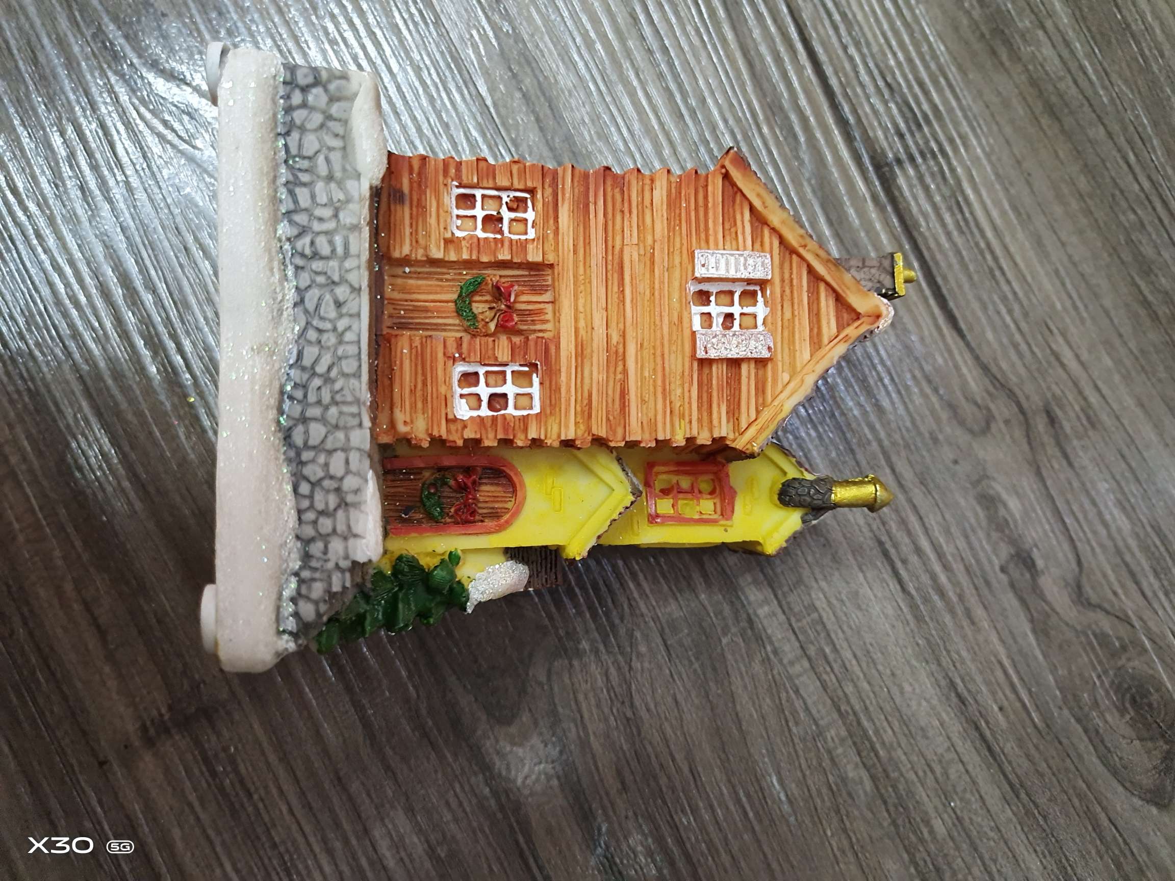 洋来工艺706房子圣诞工艺品