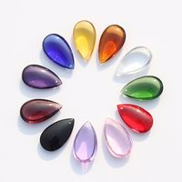 There are water droplets on the smooth surface