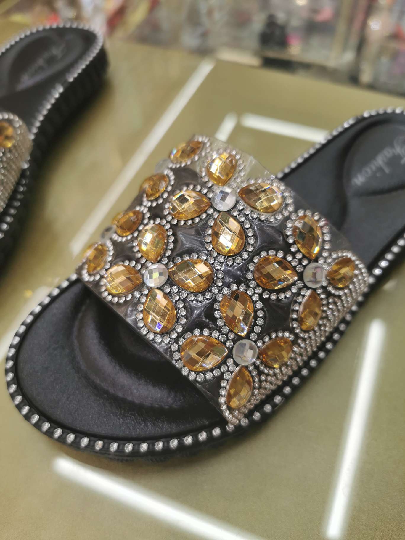 外贸爆款花朵鞋面 鞋头装饰 凉拖鞋面装饰产品图