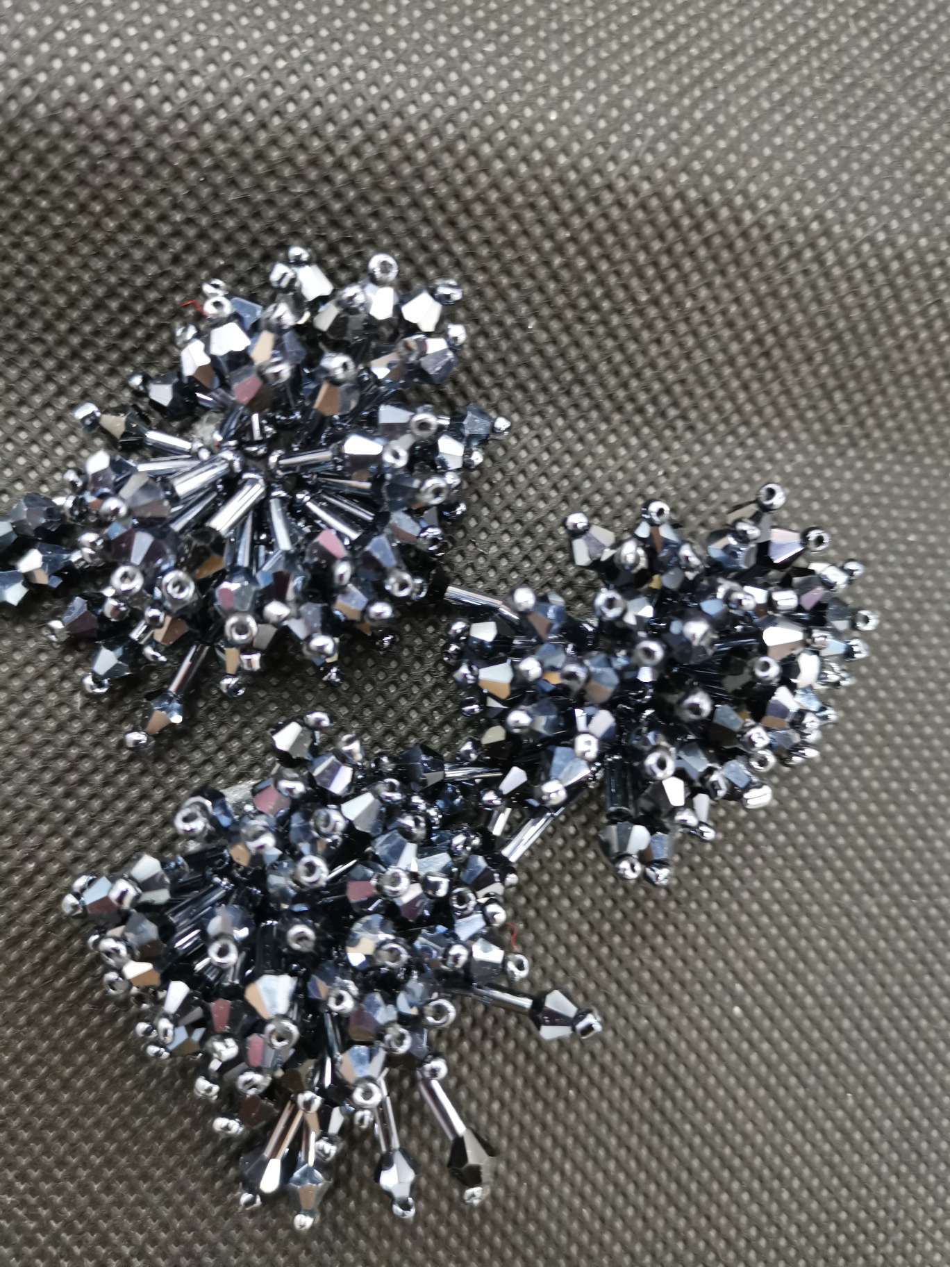 Creative earrings, Hengyang bead jewelry accessories, DIY Internet celebrity bestsellers details Picture