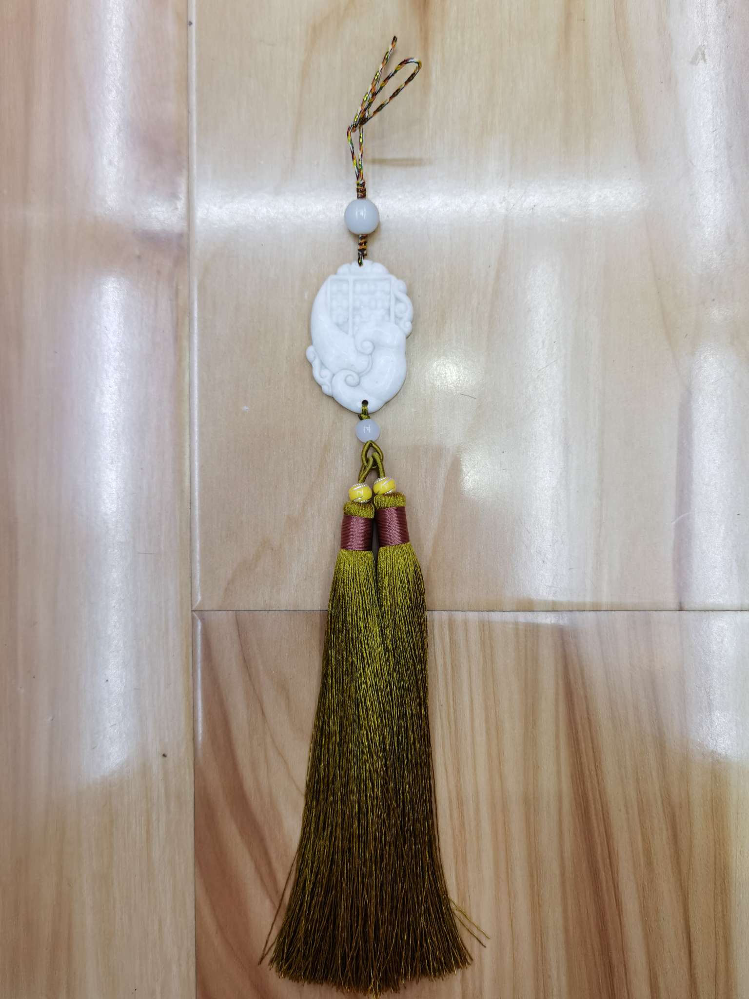 Hongyu Handicrafts pendant Jade tassel pendant