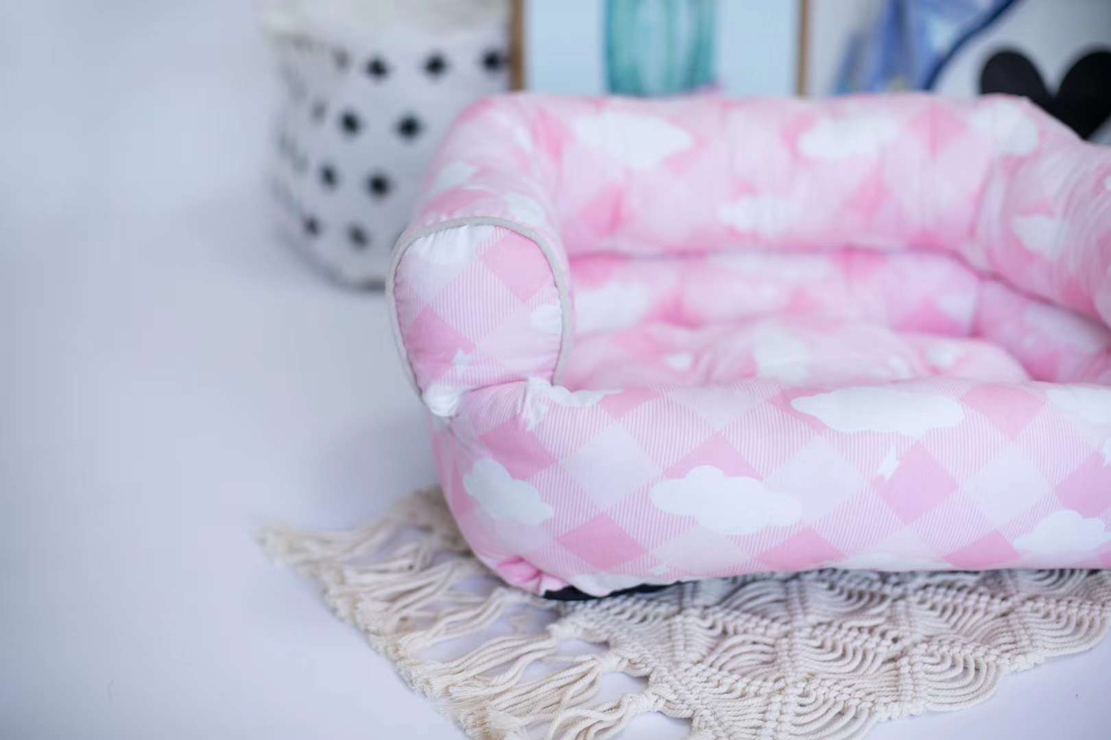 清货款窝垫🎉🎉

贝壳型窝垫，现货不多了，感兴趣的小伙伴抓紧时间联系我[转圈]

适合15斤以内的🐶🐱详情图6