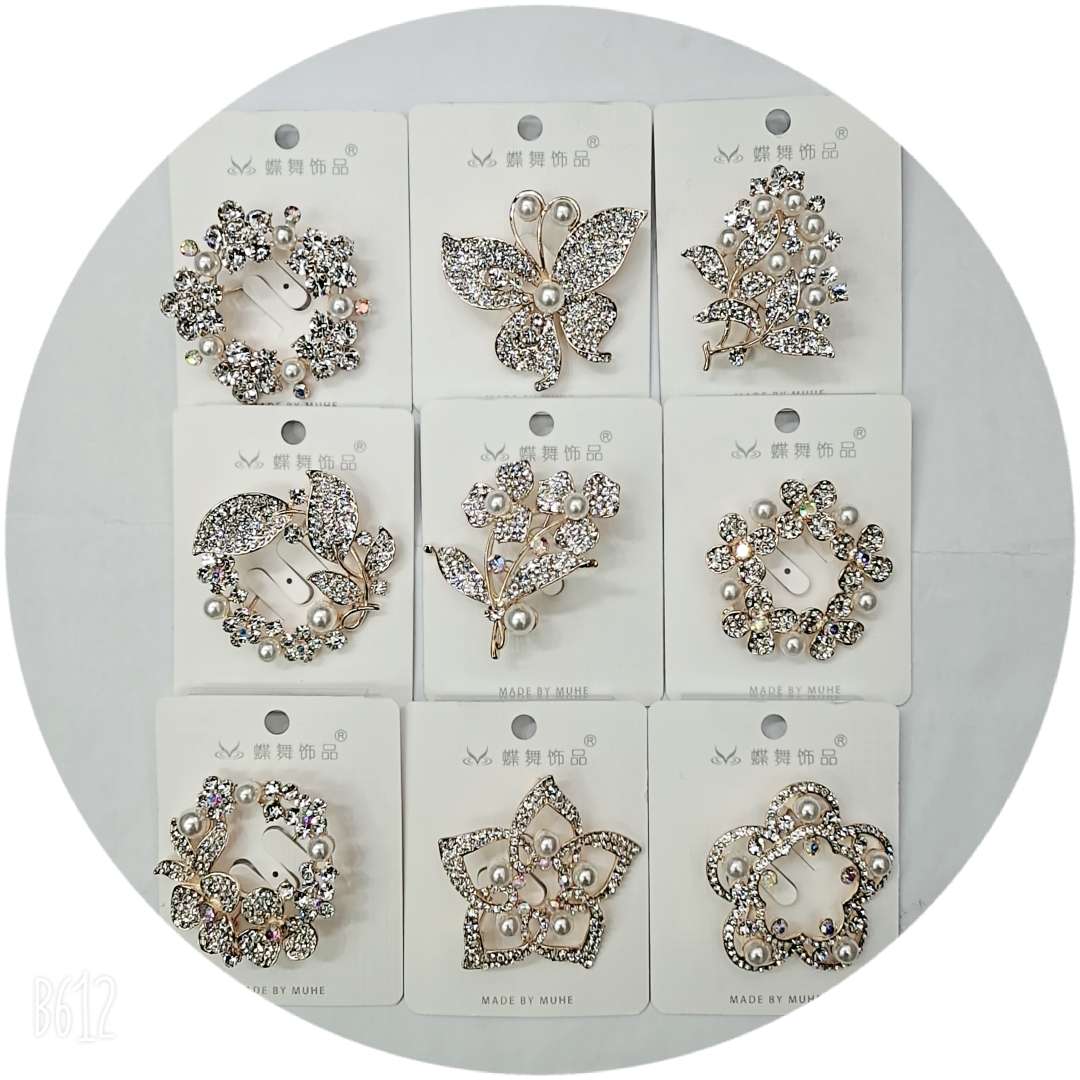Korean Corsage Collar Pin High-Grade Collar Pop Pearl Brooch