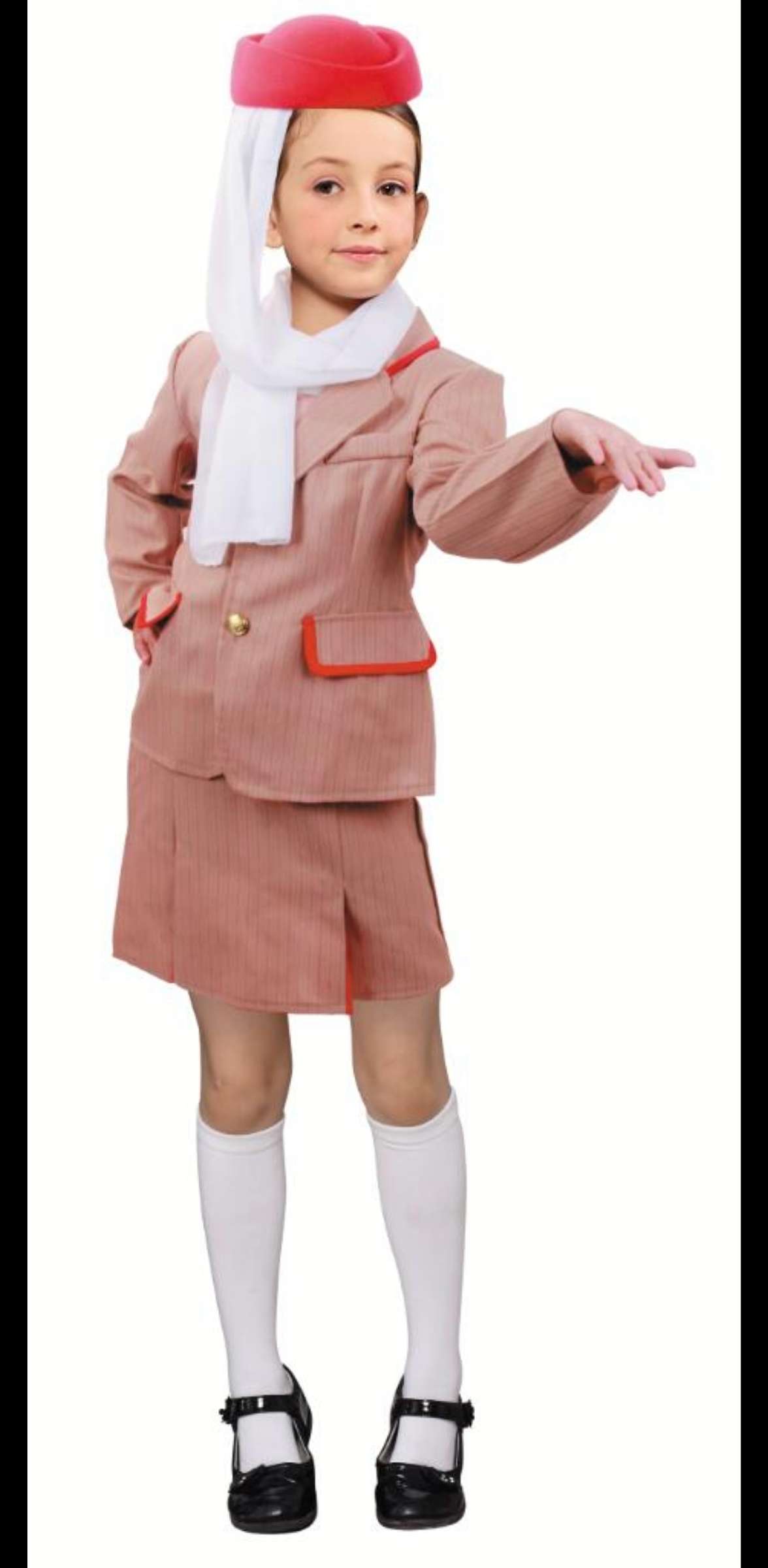 Children's performance costumes, flight attendant uniforms, stage performance costumes, Halloween costumes details Picture