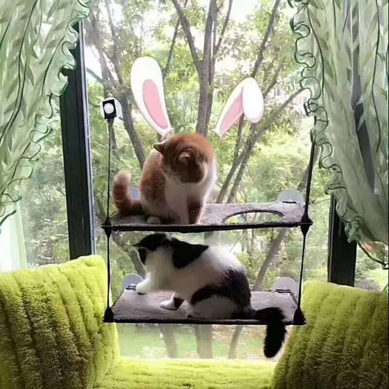 All kinds of cat hammock series, price advantage, cute cats enjoy themselves on it! Item Picture