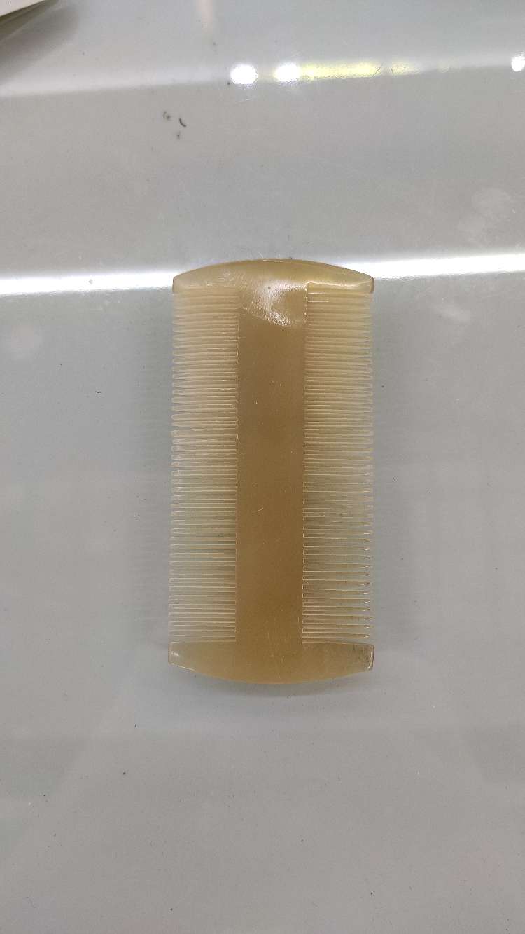 Xiaoping Hand-Made Horn Comb Hand-Made Horn Comb Old Craftsman Grate details Picture
