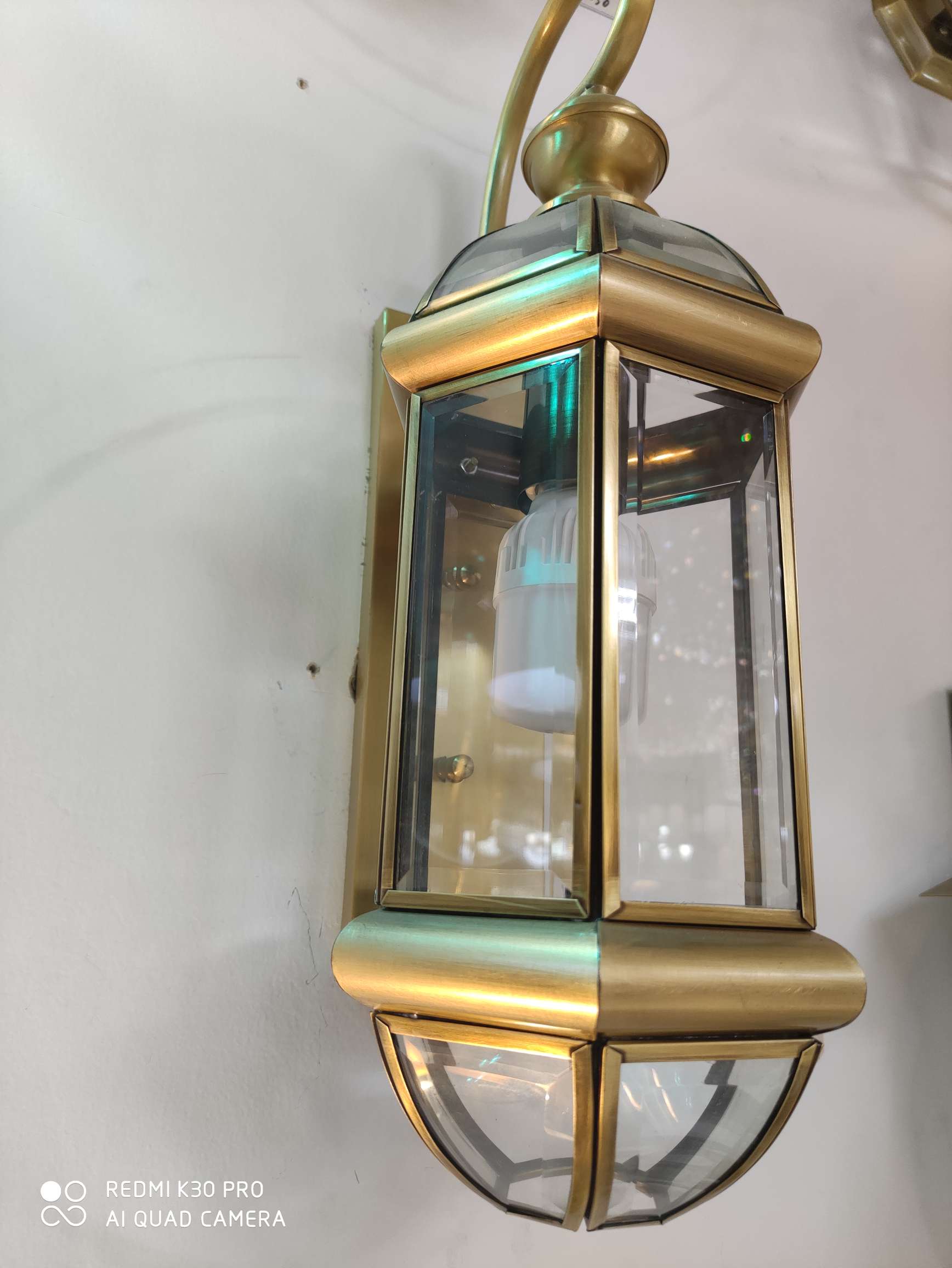 B6007 all-copper wall lamp Application Scenario