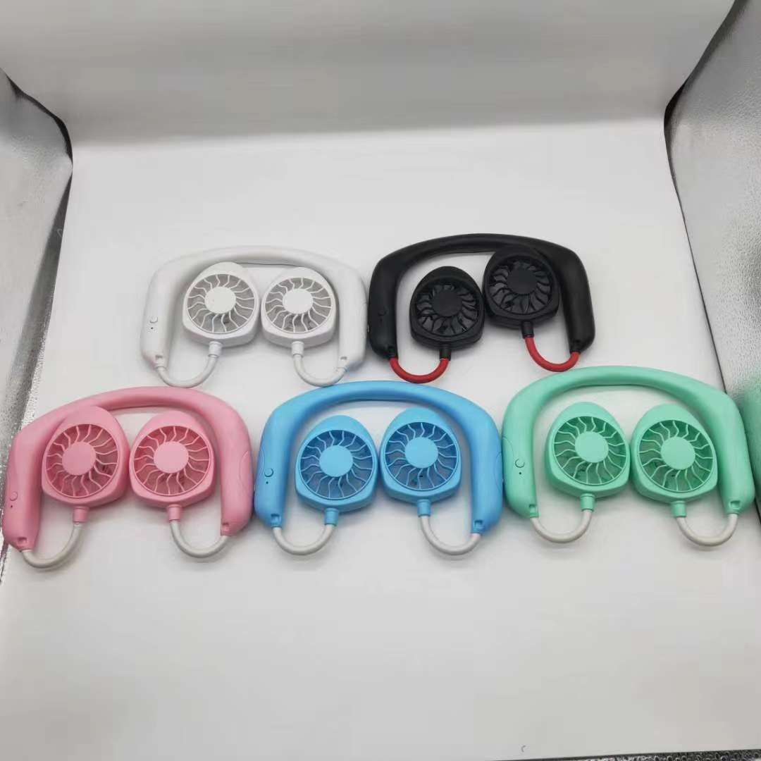 挂脖懒人风扇产品图