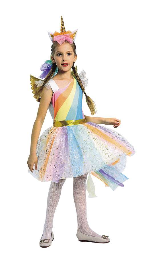 儿童表演服装公主裙独角兽 舞台表演装 万圣节服装