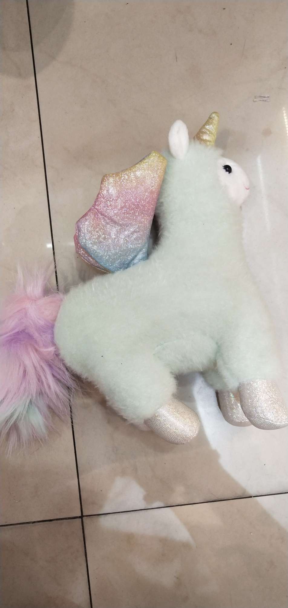 Wholesale of angel divine beast sheep plush toys and claw machine dolls details Picture