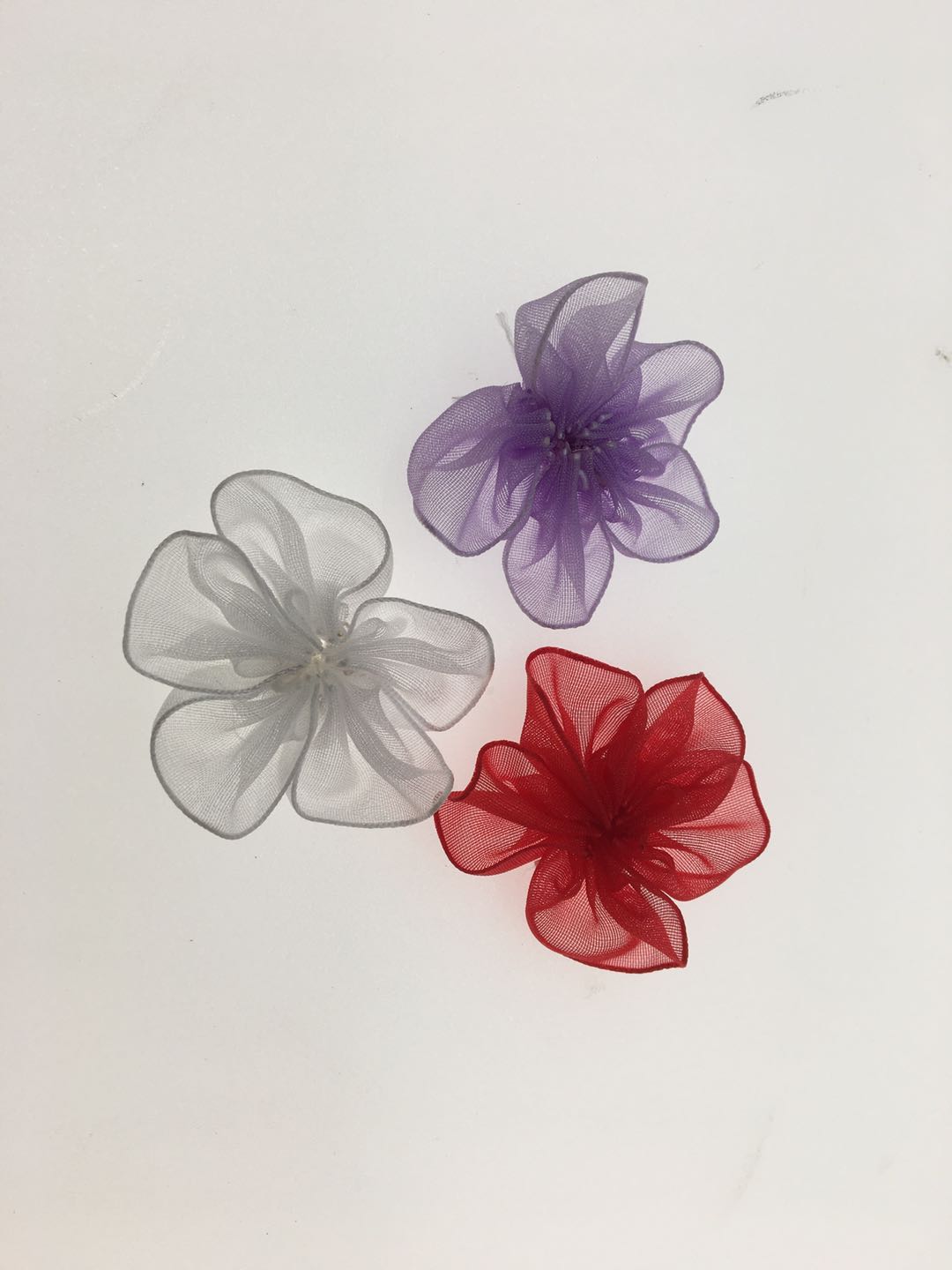 8-inch yarn five-petal diy hand-made jewelry accessories, toy accessories customization