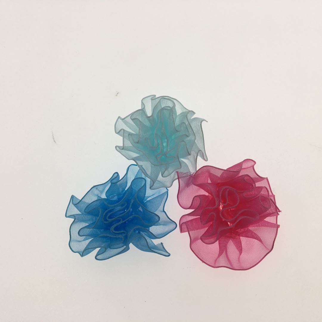 6-cent gauze and peony diy hand-made jewelry accessories, toy accessories customization