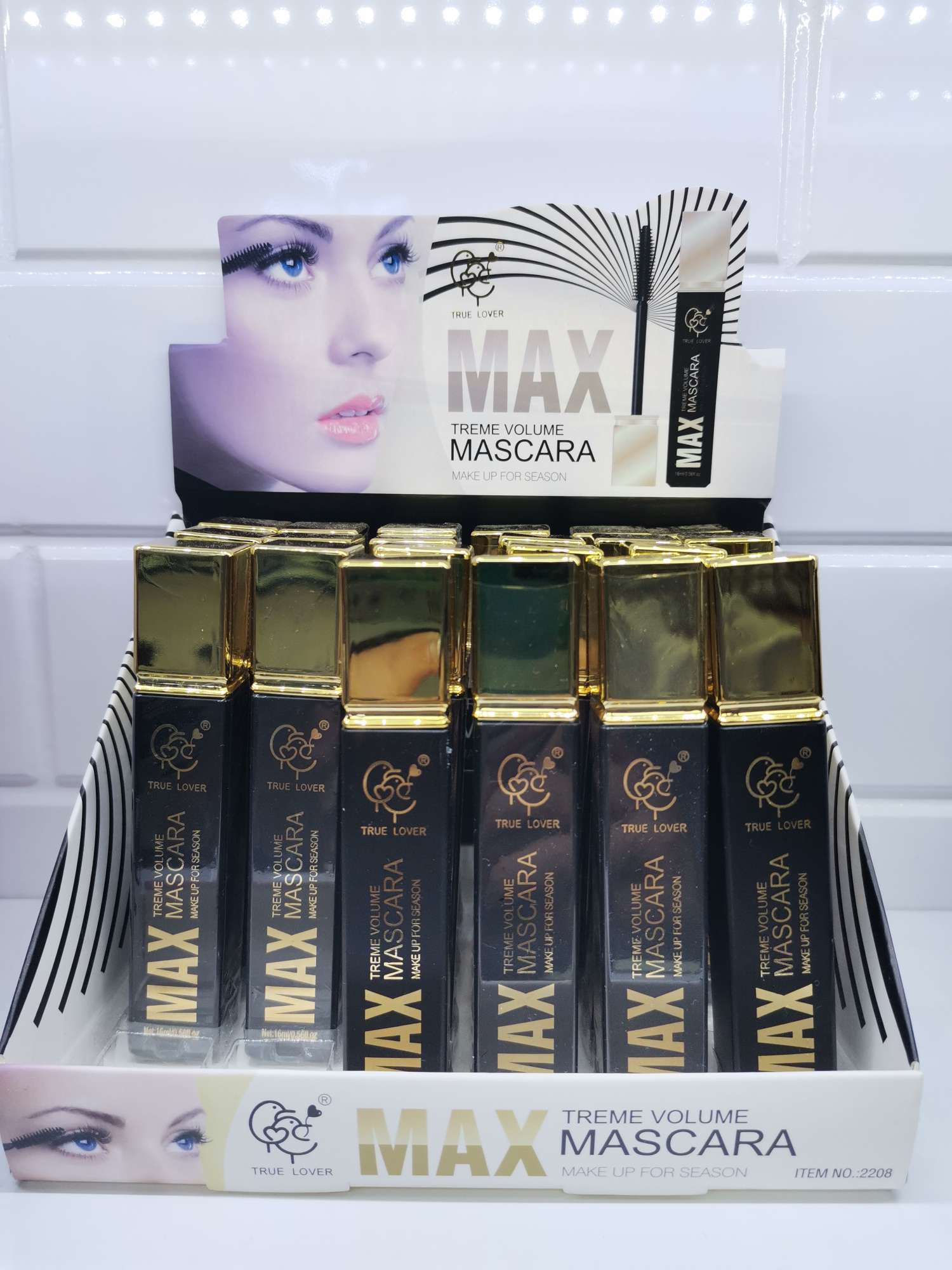 浓密睫毛膏厂家直销彩妆用品脸部彩妆防水防汗不晕染