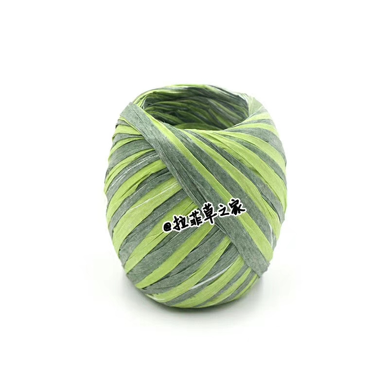 拉菲草之家拉拉纸绳拉菲草纸绳段染绳手工DIY绳子详情图7