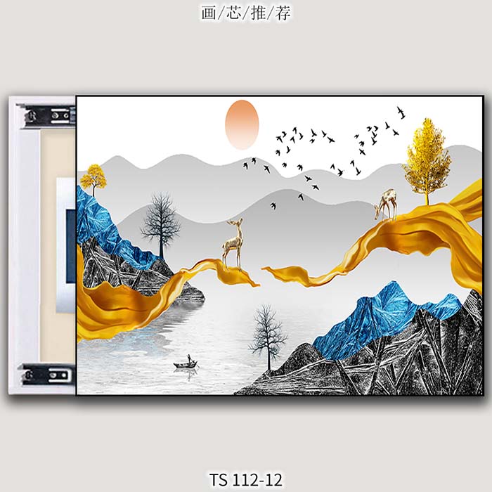 Crystal porcelain paintings, fantasy bedside paintings undefined