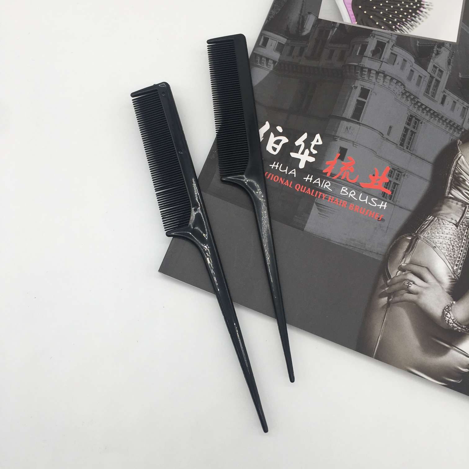 厂家直销盘发梳造型梳尖尾梳子刘海梳热卖小礼品美发用品美发工具