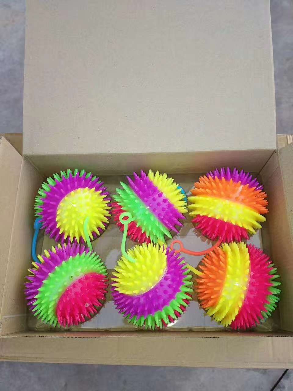 10公分四色按摩球