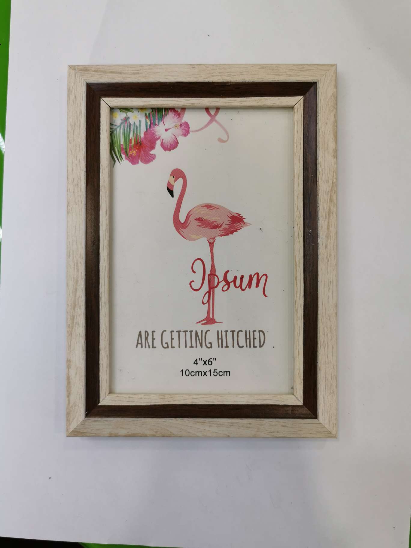 8033 4*6 white wood grain