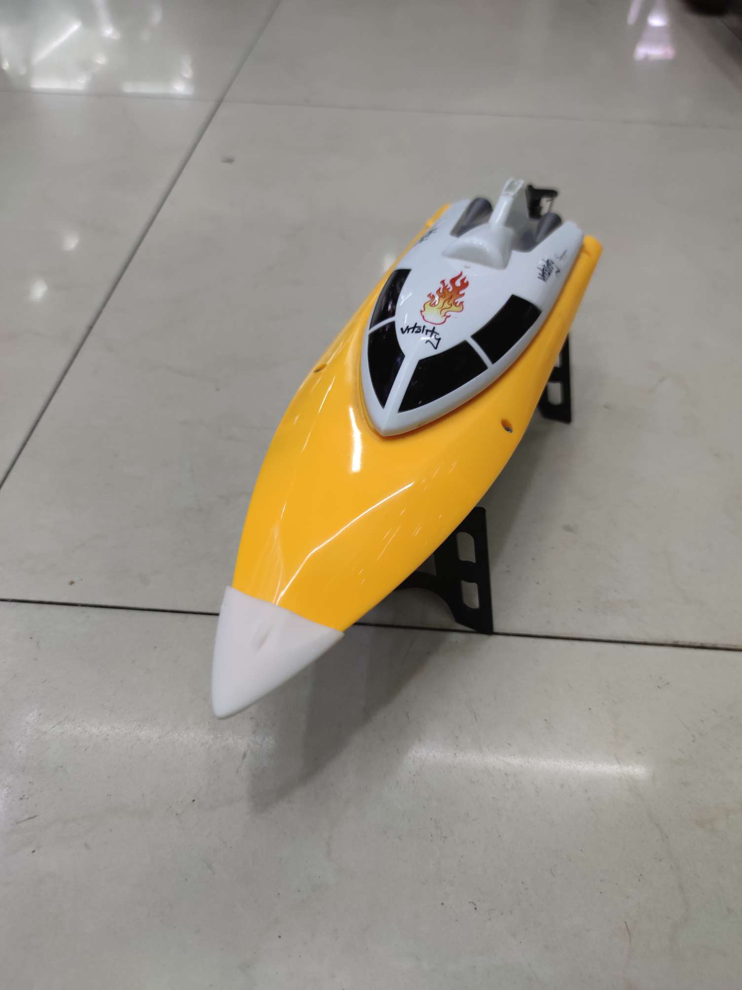 Remote control boat children's high-speed boat electric launching toy boat water airship
