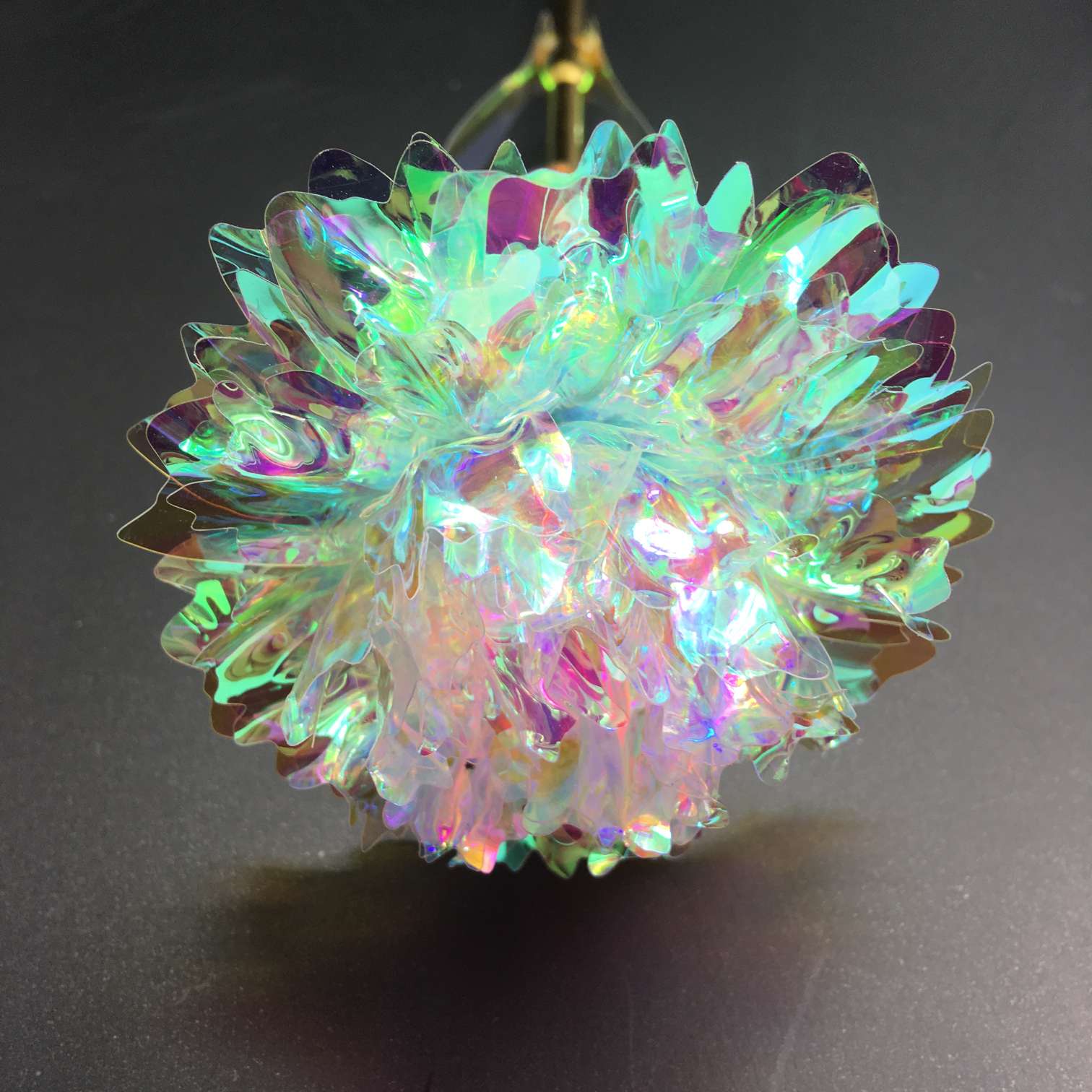 彩金金箔康乃馨