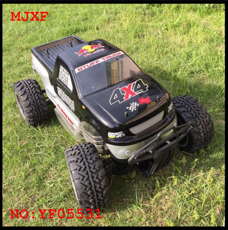 Gasoline-powered remote-controlled off-road four-wheel drive vehicle details Picture