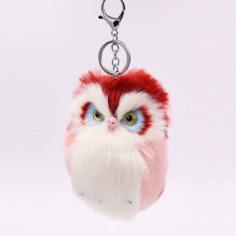 Creative plush balls, cute and adorable owls, keychains, backpacks, car pendants, mini cartoon doll accessories undefined