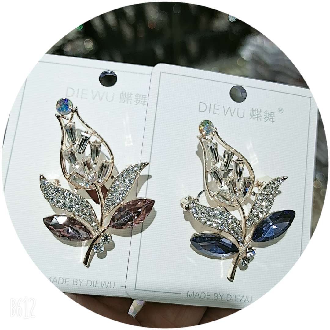 Butterfly Dance Jewelry Fashion High-Grade Flower Brooch