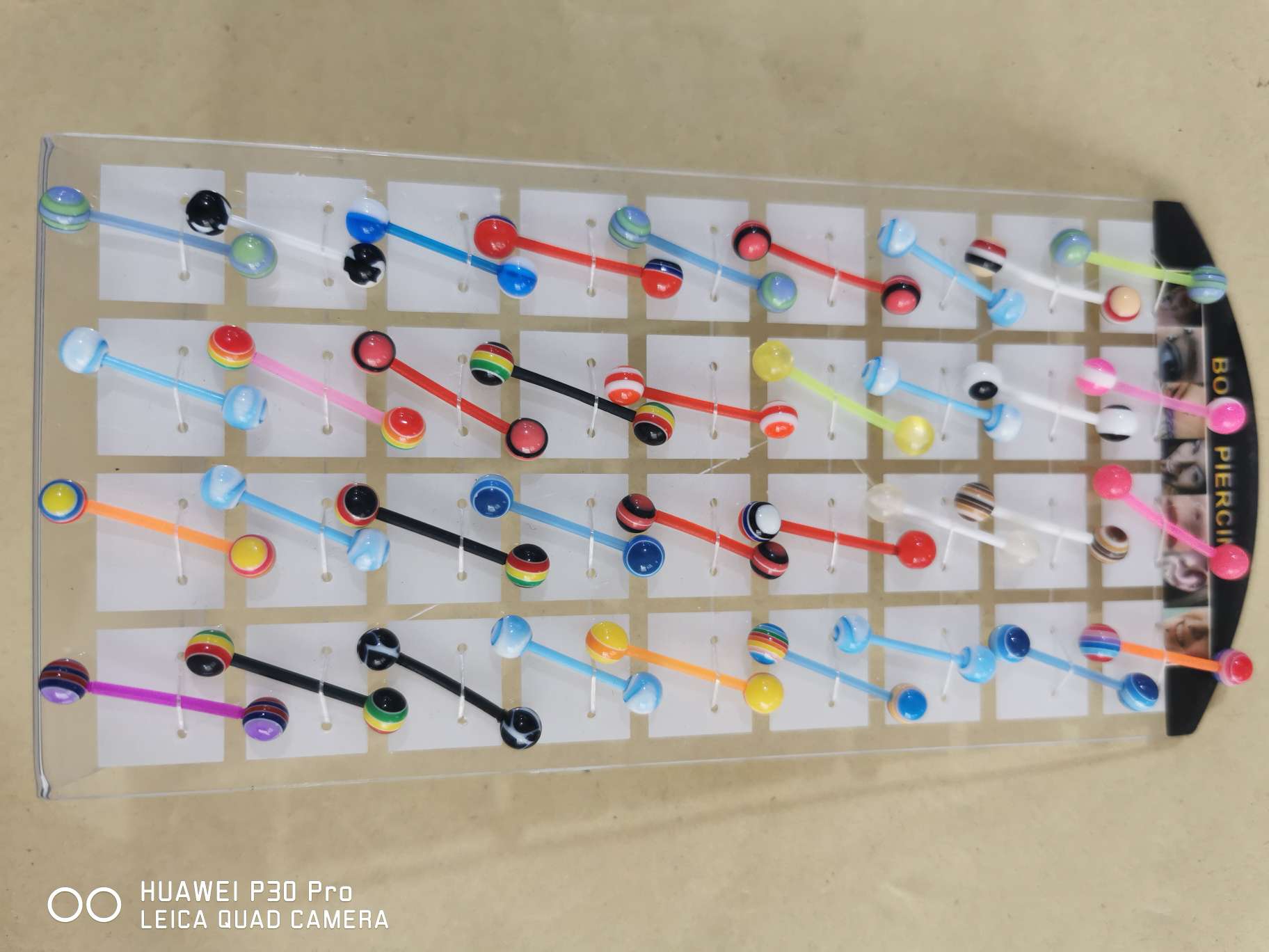 软杆/穿刺饰品/舌钉产品图