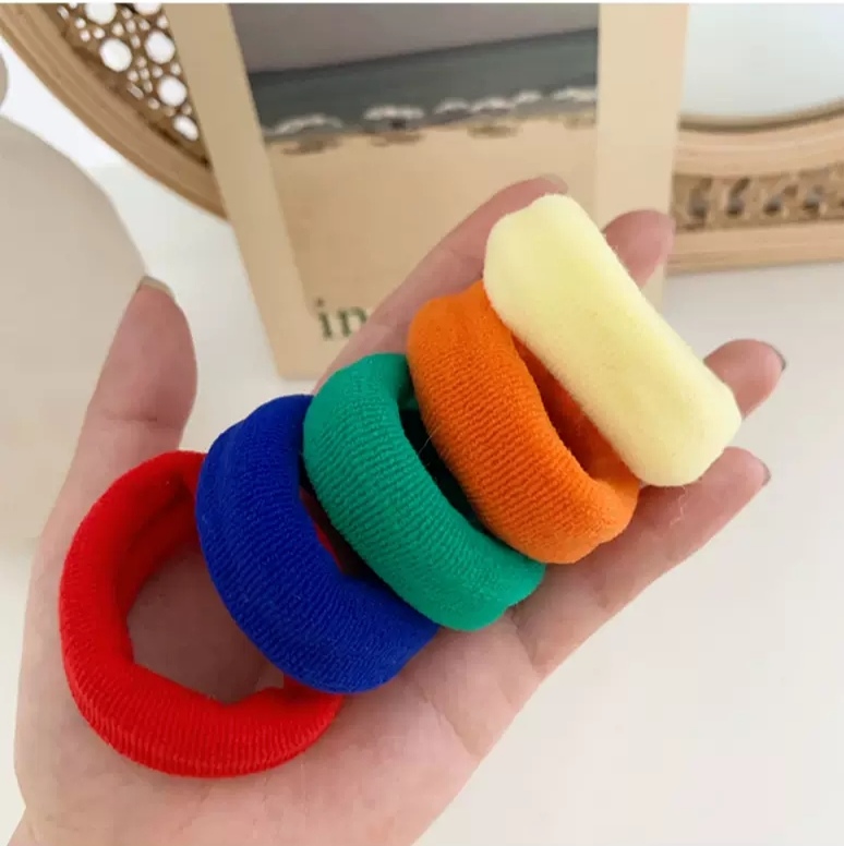 Wide version seamless hair ring hair cord rubber band towel ring thumbnail