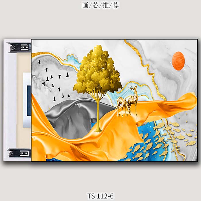 Crystal porcelain paintings, fantasy bedside paintings undefined
