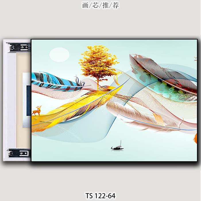 Crystal porcelain paintings, fantasy bedside paintings undefined