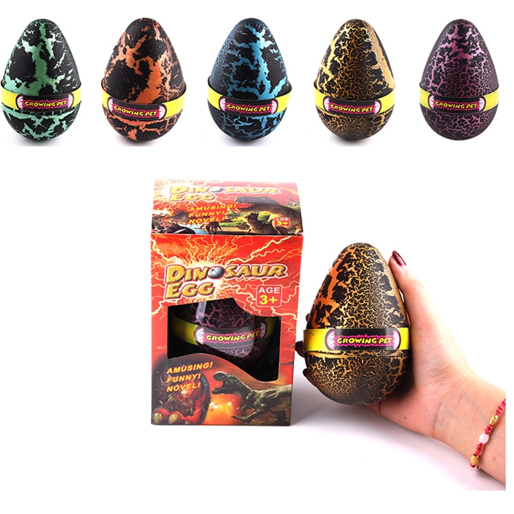 Factory direct sales, water-soaked swelling educational toys for hatching dinosaur eggs (Super large dinosaur eggs) Item Picture