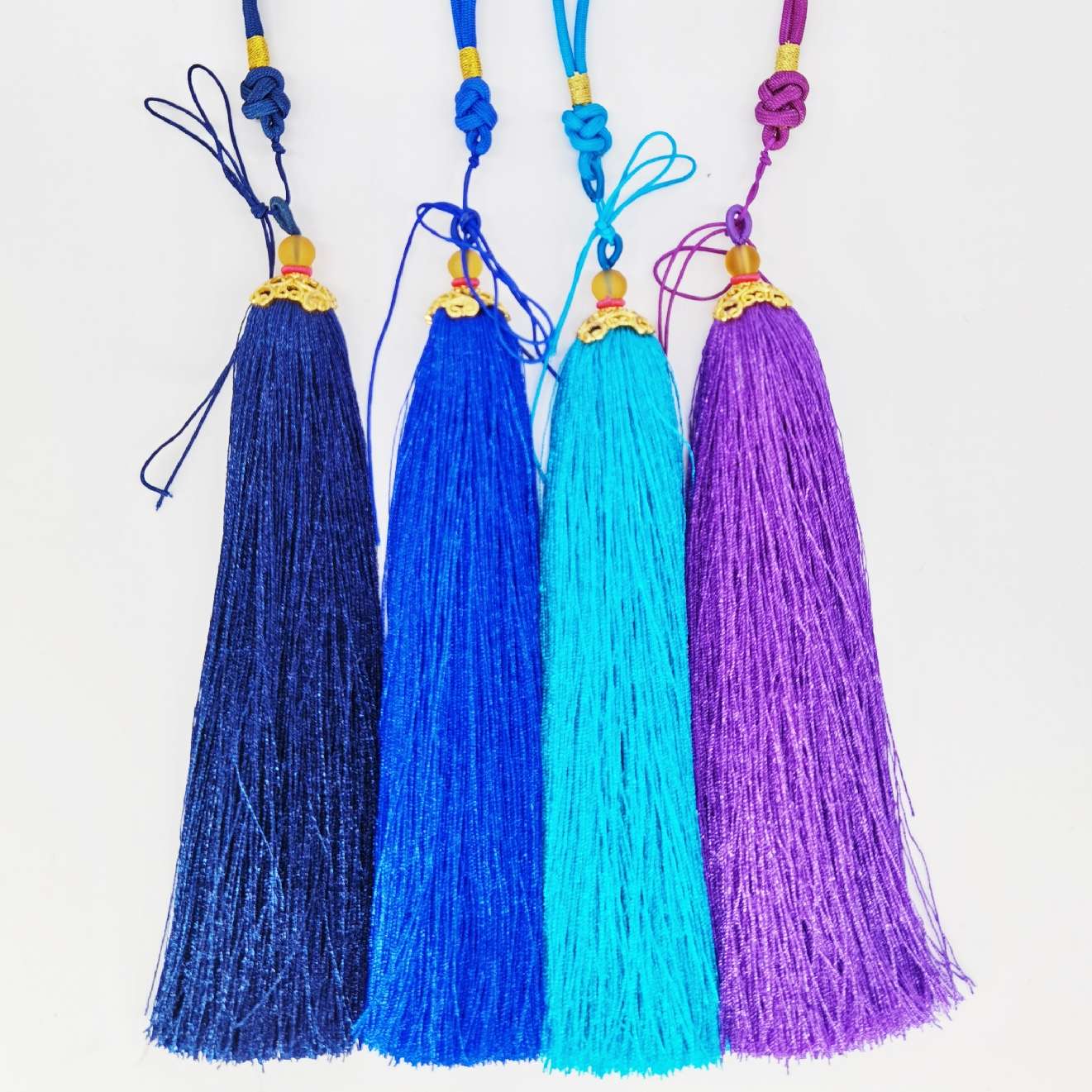 A series of versatile ancient-style and ancient costume accessories with handles, ice thread alloy caps and tassels undefined