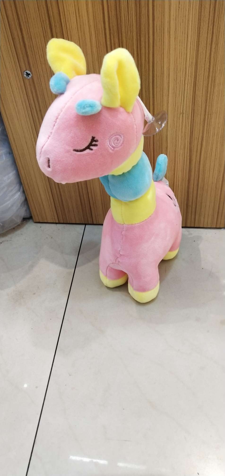 Wholesale of colorful long-haired deer plush toys and claw machine figurines