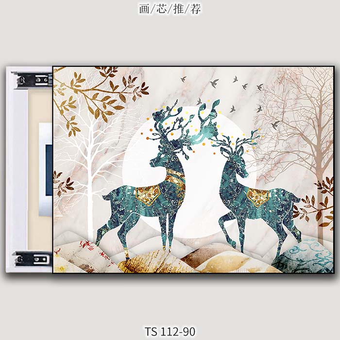 Crystal porcelain paintings, fantasy bedside paintings undefined