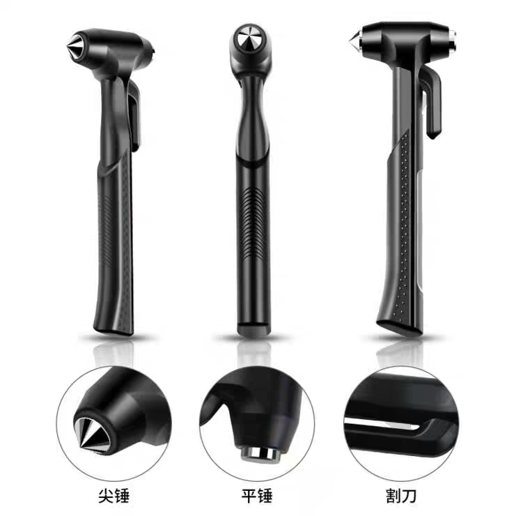 丿LZ-185洁丽竹车载多功能救生锤 汽车用安全逃生锤破窗神器 应急必备用品细节图