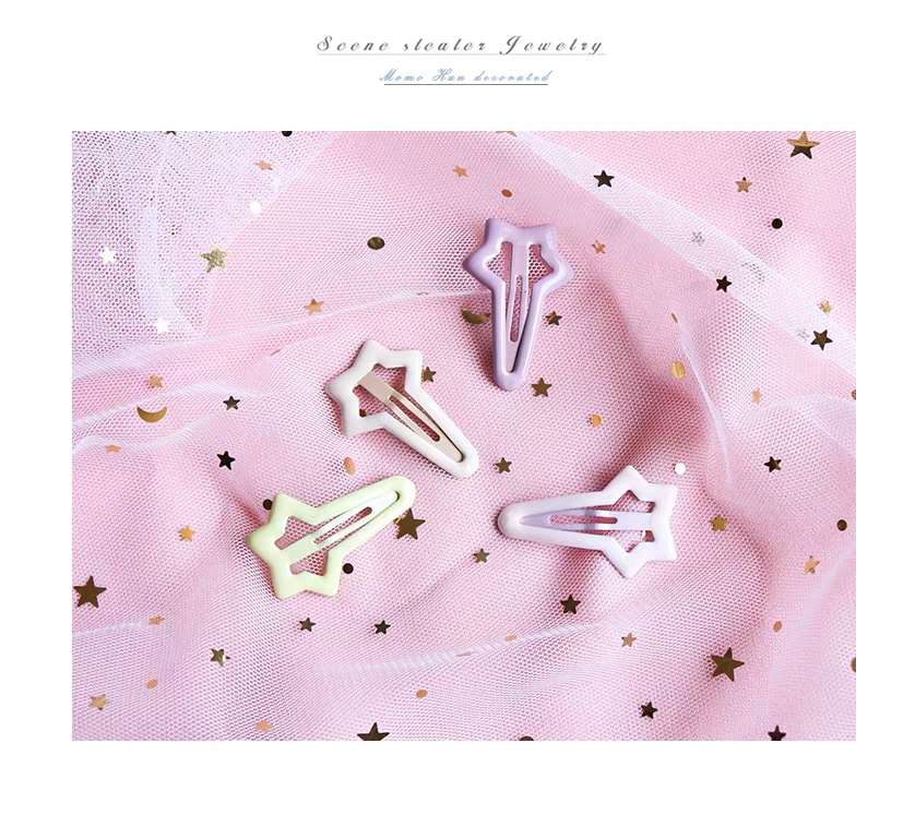 Five-pointed star color BB clip thumbnail