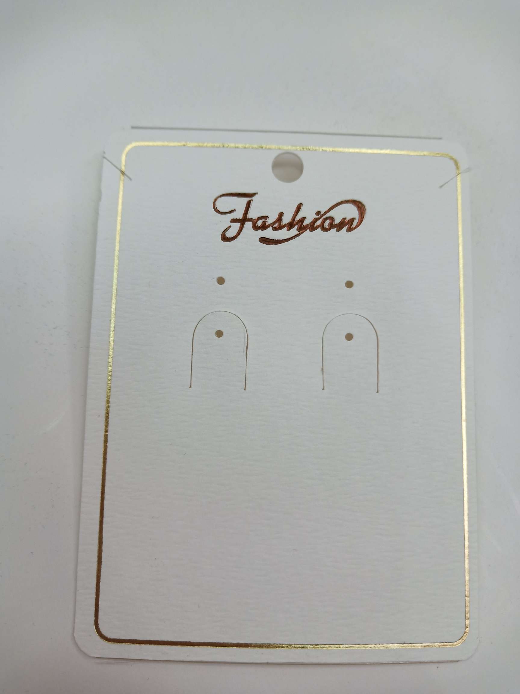 Spot popular jewelry set necklace earring card 7x9.5PVC sticker hook card can be customized