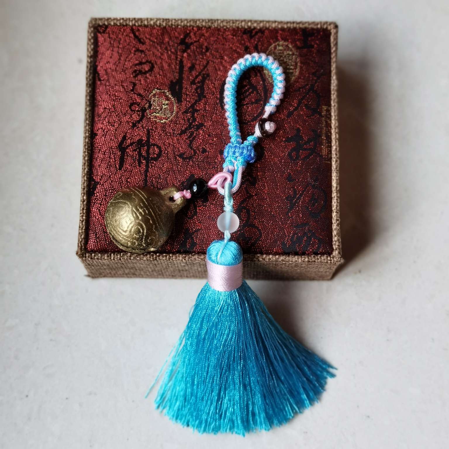 Hongyu Handicrafts Pendant Copper Bell Keychain Item Picture
