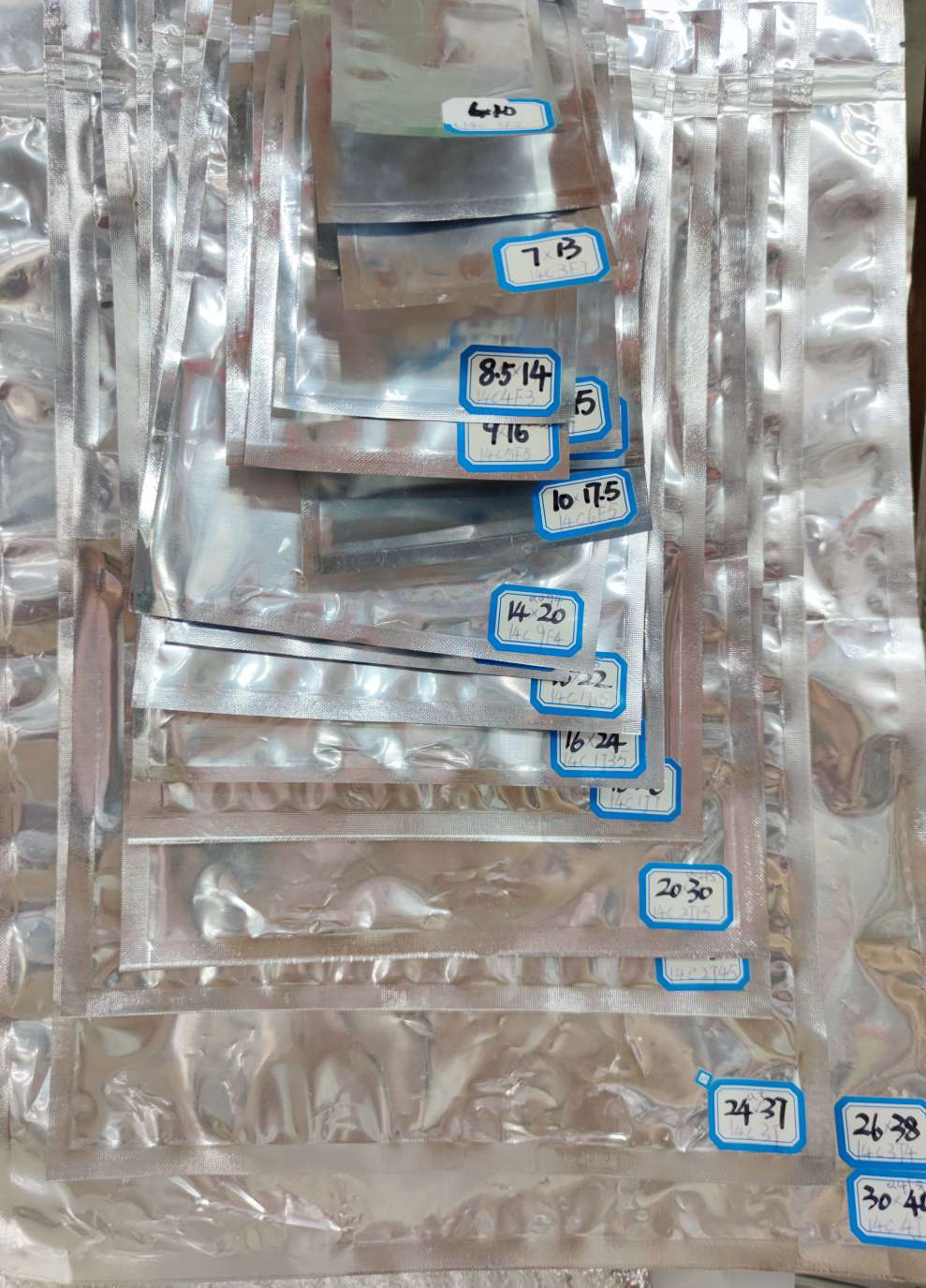 Aluminum-coated cartilage bag
