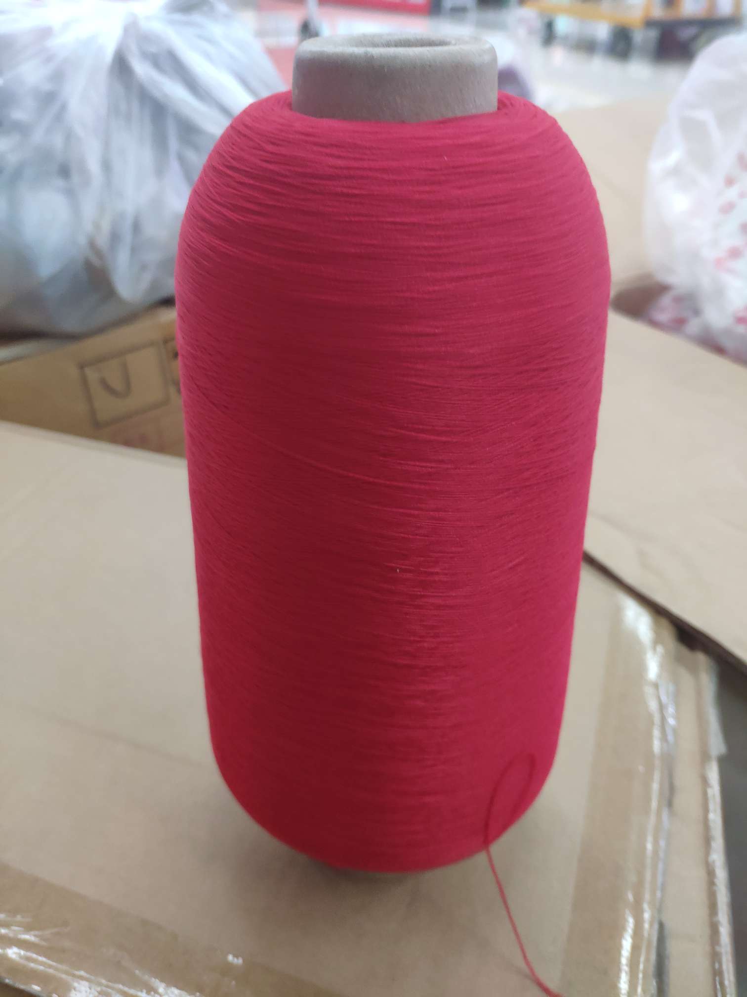 Direct sales of nylon high-elastic filament from the manufacturer. Colored nylon elastic filament in stock. Nylon high-elastic elastic thread 40D, 70D, 100D