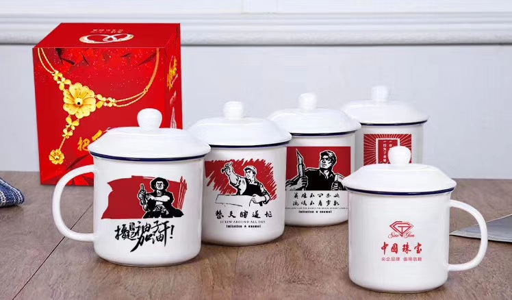 Anti-pond porcelain ceramic cups and advertising cups can be customized Application Scenario